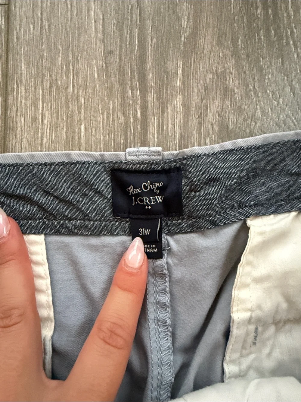 J. Crew material 98%